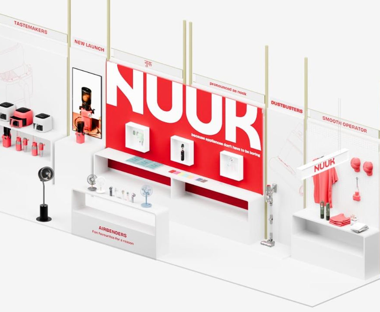 NUUK store concept render